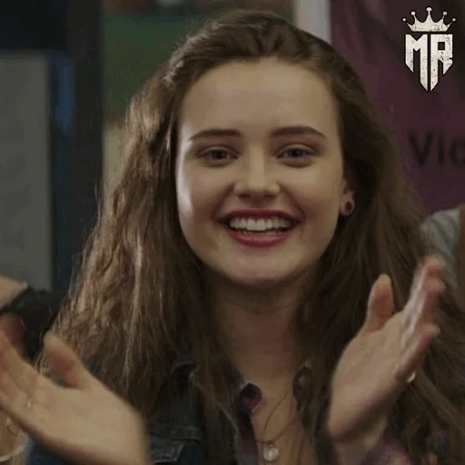 katherine, hannah baker, кэтрин лэнгфорд, ханна бейкер улыбается, katherine langford smile