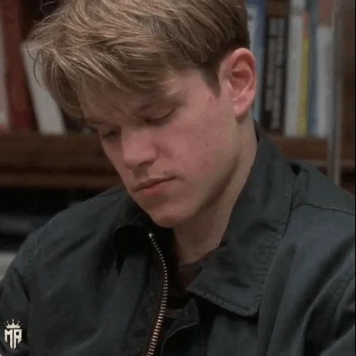 humano, campo de la película, cazará, cazando inteligente, matt damon clever will hunting