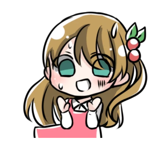 chibi, gambar, air mata chibi, barbara genshin, kotori mines chibi