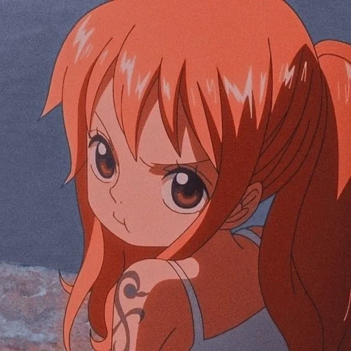 nami, animação nami, menina anime, ladrão de anime, papel de animação