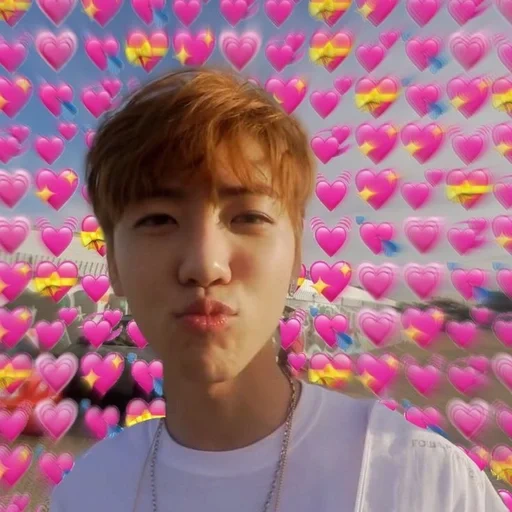 nct, bangtan boys, lucas nana nct, modelo bts por amor, bloque de corazón bts