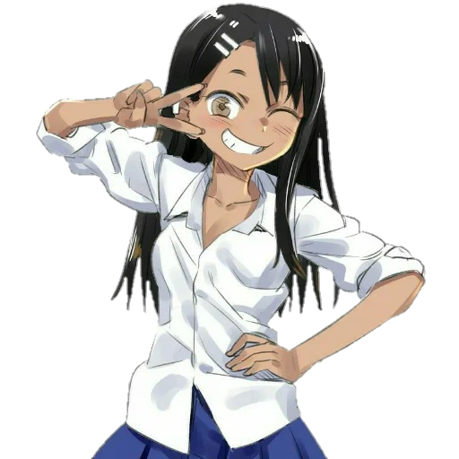 nagatoro, yuki nagatoro, montanha long thoreau, cauda longa, não intimide o anime de long tuo sheng