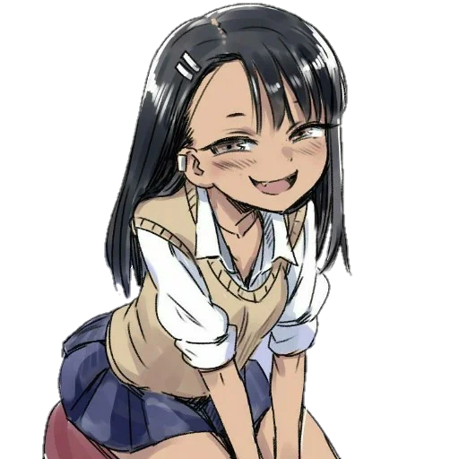 nagatoro, nagatoro san, long thoreau, faucon à longue queue, nagoro rinase