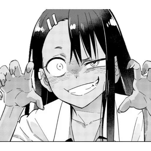 immagine, nagatoro chan, non bully me nagatoro, nagatoro disegno con una matita, per favore non bully me nagatoro