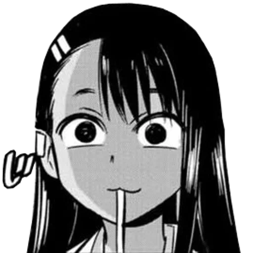 manga, imagen, nagatoro