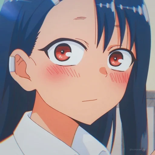 nagatoro, long thoreau mountain, anime girl, falco dalla coda lunga, personaggio di anime