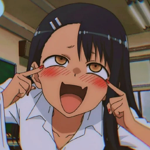 нагаторо сан, нагаторо чан, девушки аниме, персонажи аниме, don t bully me nagatoro