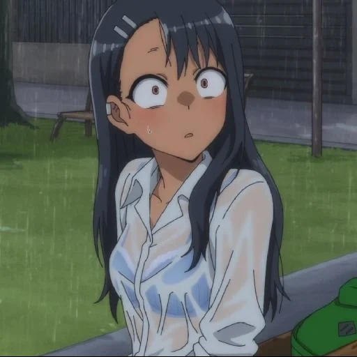 nagatoro, nagatoro, nagatoro san, anime girl, nagatoro 18 plum blossom