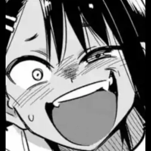 imagen, nagatoro chan, cara nagatoro, nagatoro ahegao, nagatoro manga ahegao