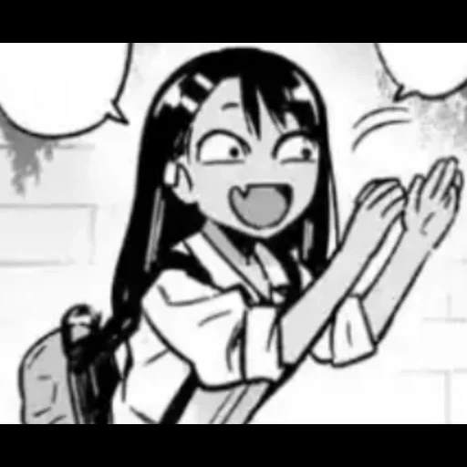 рисунок, nagatoro, нагаторо, нагаторо сан, don t bully me nagatoro