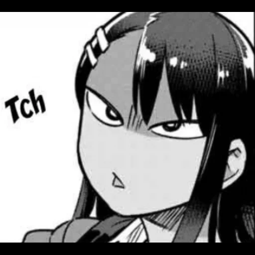 nagatoro chan, nagatoro san, faccia nagatoro, hasa nagatoro, nagatoro san manga