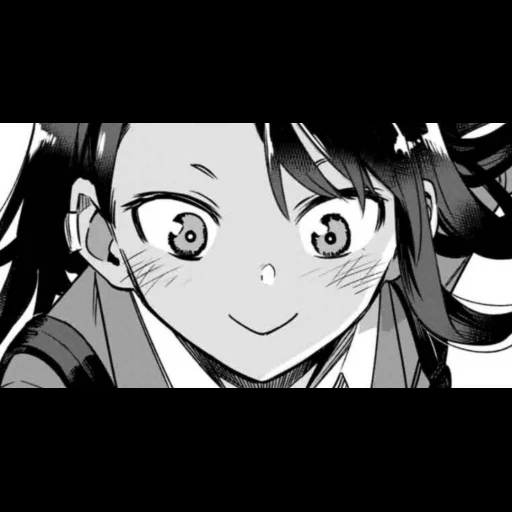 manga anime, nagatoro chan, disegni anime, manga nagatoro, nagatoro san happy