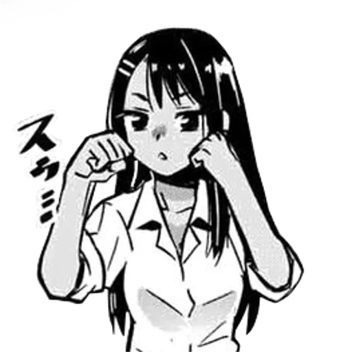 nagatoro, nagatoro, nagatoro watsap, adesivi nagatoro