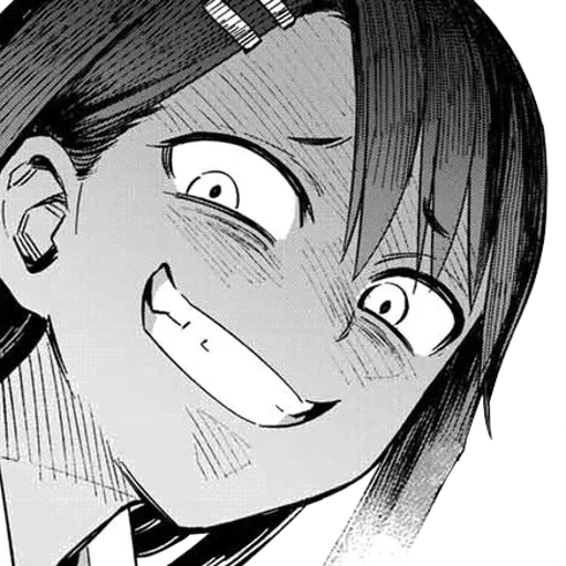 nagatoro, montanha long thoreau, nagato san, longa história em quadrinhos de thoreau, quadrinhos nagato ahegao