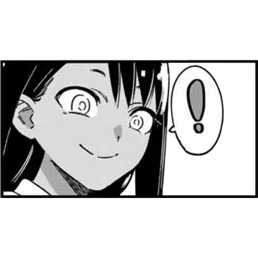 nagatoro, nagatoro, nagator manga gesicht