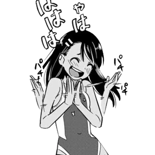 nagatoro, mèmes de nagatoro, autocollants nagatoro