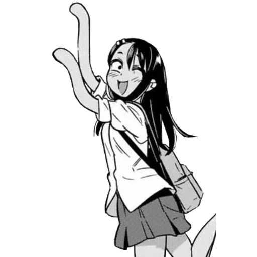 nagatoro, montanha long thoreau, yuki nagatoro, cauda longa, tela nagatoro