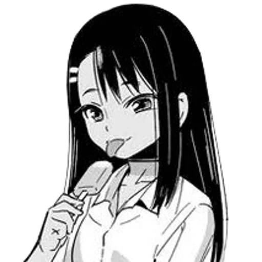 gambar, nagatoro, hayase nagatoro, stiker nagatoro, manga anime nagatoro