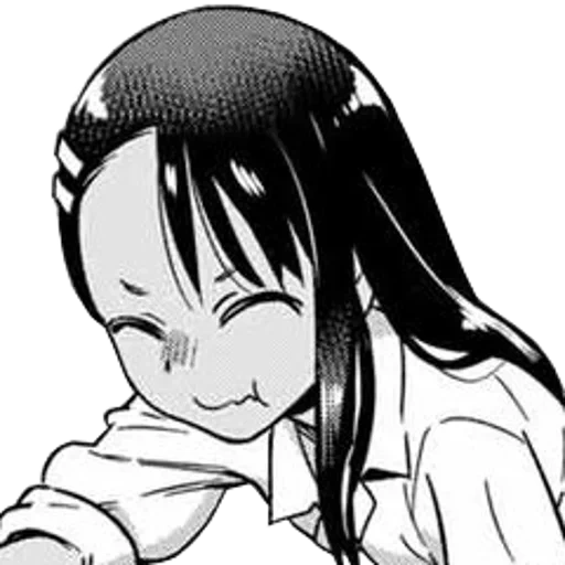 image, nagatoro, nagatoro san, personnages d'anime, nagatoro watsap