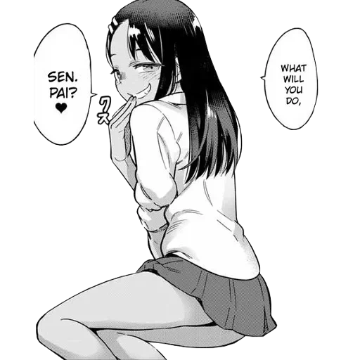 nagatoro, nagatoro san, nagatoro anime manga, don t bully me nagatoro, manga do not mock the nagatoro