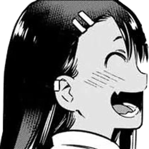 image, nagatoro chan, personnages d'anime, mangahons de nagatoro, émotions de mangas nagatoro