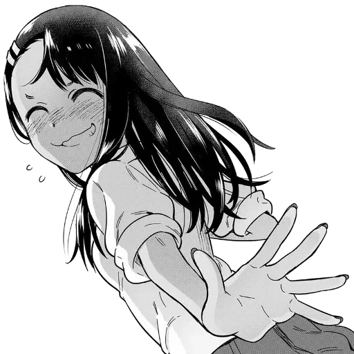 gambar, manga anime, nagatoro san, nagatoro sempai, jangan mengejek nagatoro