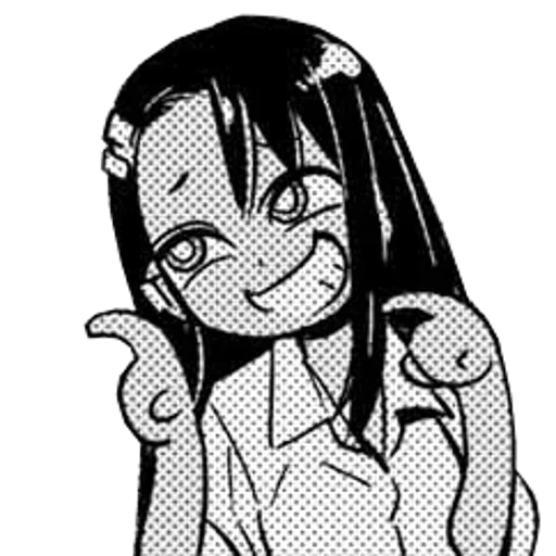 gambar, manga anime, meme nagatoro, nagatoro watsap, karakter nagatoro