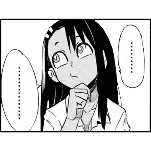 nagatoro, quadrinhos de anime, montanha long thoreau, longa história em quadrinhos de thoreau, papel de animação