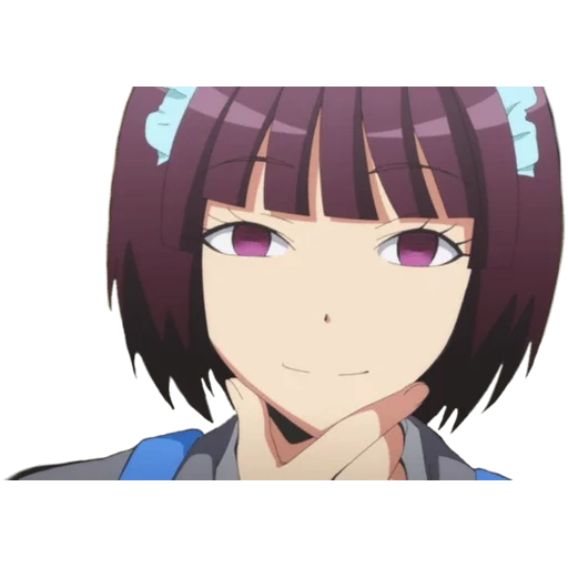 anime, yuzuki fuva, personnages d'anime, tuer une salle de classe, avatar de hitagi sandzöghara