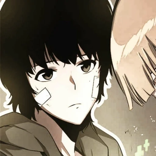 anime, immagine, livellamento solista, personaggi anime, dazai osamu anime