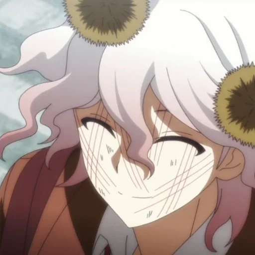 nagito komaeda, karakter anime, anime dangganronpa, dangganronpa nagito, anime dangganronpa nagito