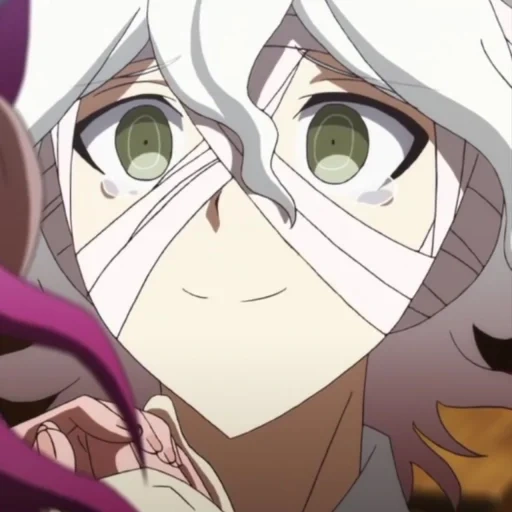 anime, nagito komaeda, nagito komaeda, karakter anime, 1 ov dangganronpa