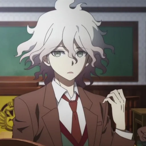 komaeda, нагито комаэда, komaeda nagito, нагито комаэда аниме, аниме данганронпа нагито