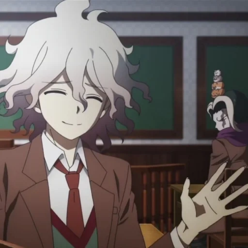 komaeda, animação nua, kutian guangnan, nagito komaeda, animação careca oda