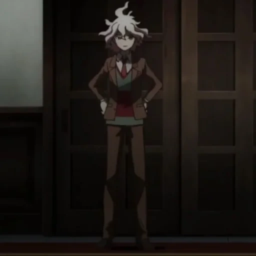 nagito komaeda, anime danganronpa, anime dangganronpa 3, anime nagito komeeda, tenrou sirius the jaeger larisa