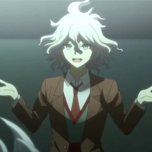 komaeda, нагито комаэда, nagito komaeda, нагито комаэда аниме, аниме данганронпа нагито