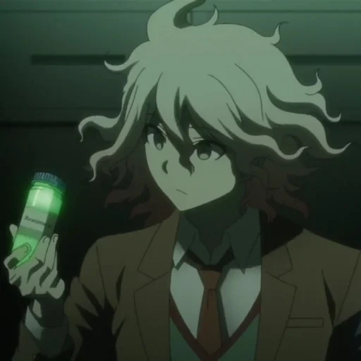 mitsuda mitsuo, danganlompa najito, glatzkopf oda anime, anime danganronpa nagito, dangan longpa 3 das ende der schule der hoffnung verzweiflung