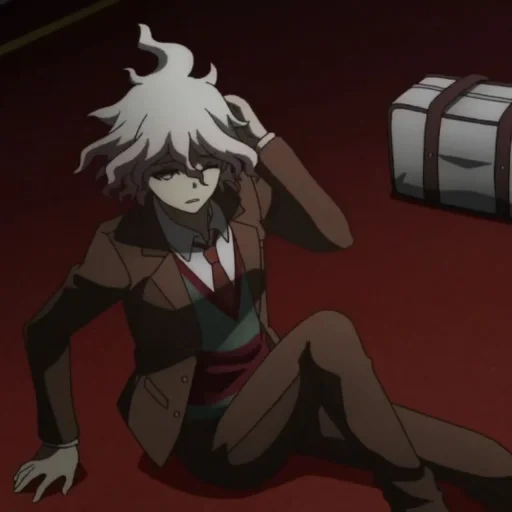 komaeda, нагито комаэда, nagito komaeda, данганронпа 3 аниме, сейко кимура нагито комаэда