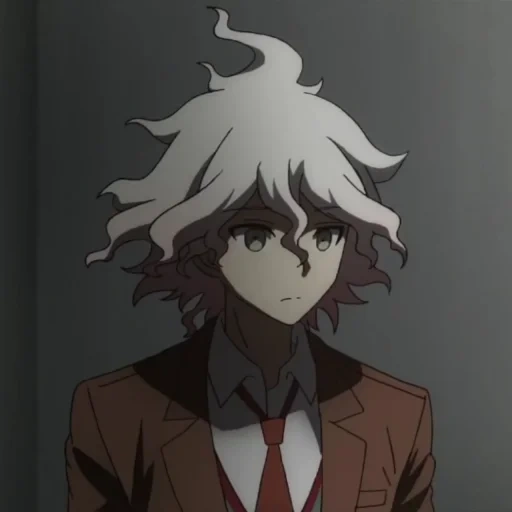 nagito, kutian guangnan, nagito komaeda, animação careca oda, animação danganronpa nagito