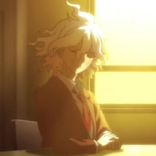 oda, nagata oda, nagito komaeda, anime dan gan rongpa, anime danganronpa nagito