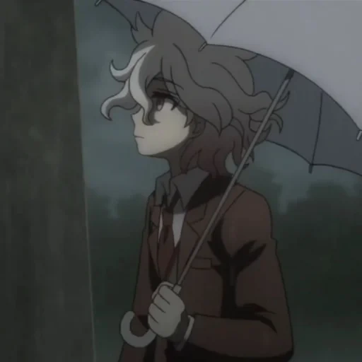 nagito, komaeda, nagito komaeda, nagito komaeda, tangkapan layar anime dangganronpa nagito komaad