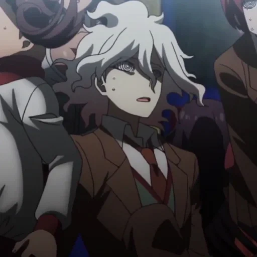 nagitto, guangda guangnan, nagito komaeda, danganronpa 3 anime, seiko oda