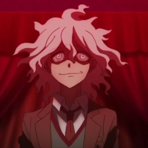 mitsuo mitsuta, nagito komaeda, anime dan gan rongpa, nagito danganlumpa, anime danganronpa nagito