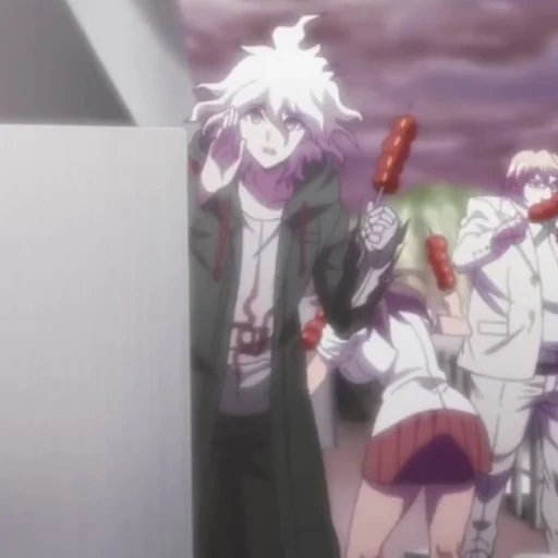 anime, ideas de anime, nagito hajim, personajes de anime, hadzhime hinata nagito komaad