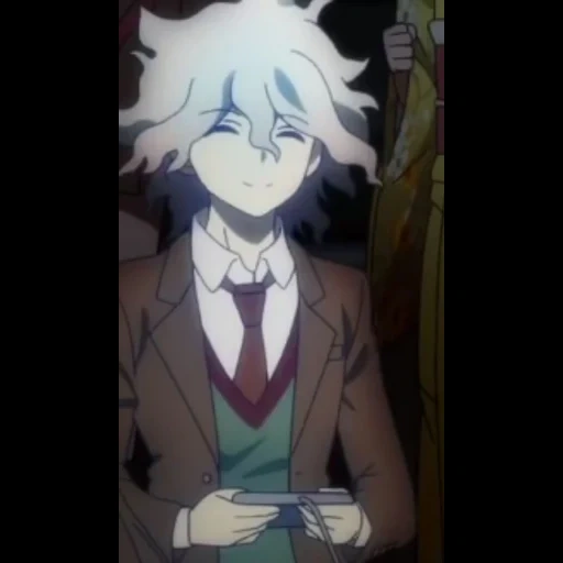 nagito, нагито комаэда, nagito komaeda, нагито комаэда аниме, аниме данганронпа нагито