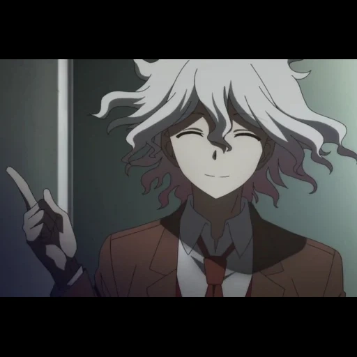 die komaeda, mitsuda mitsuo, nagito komaeda, glatzkopf oda anime, screenshot von nackten oda