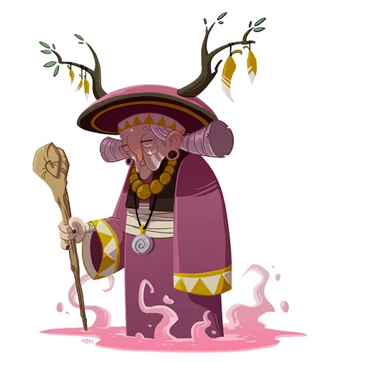 мужчина, персонаж, witch wizard, шаман иллюстрация, jordi villaverde шаманы