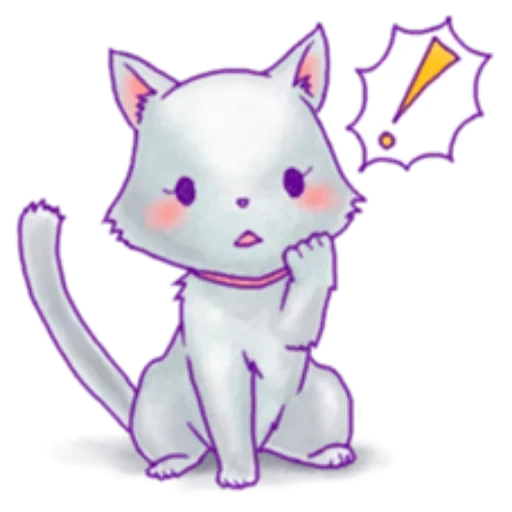 cat, die katze, pacrezero, schöne muster, anime pixel kitty