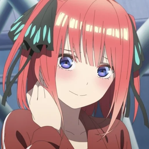 maria tanaka, anime girl, avatar of nino nakano, toubun no hanayome, gotoubun no hanayome