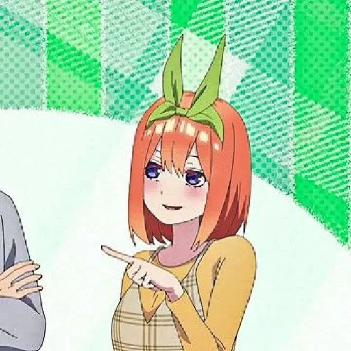 anime carino, anime girl, anime girl, personaggio di anime, screenshot di yotsuba nakano